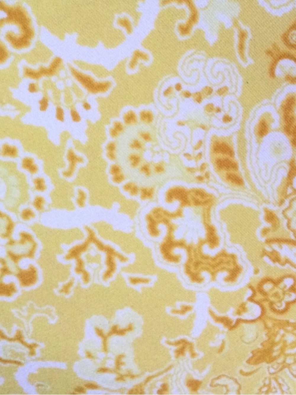 🎉HP🎉 MICHAEL MICHAEL KORS Sleeveless Mini Dress XL – Yellow Floral Paisley, NWT - Picture 11 of 14
